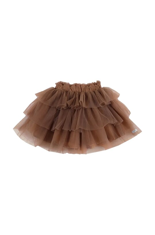 Дитяча спідниця Donsje Mirre Skirt mini коричневий 4087700