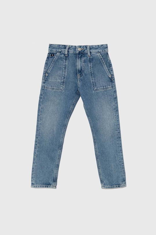 Detské rifle Calvin Klein Jeans DAD modrá IB0IB02111.9BYH