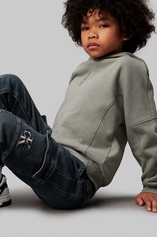 Detské rifle Calvin Klein Jeans DENIM JOGGER IB0IB02116.9BYH