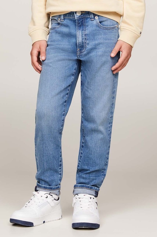 Detské rifle Tommy Hilfiger MODERN STRAIGHT VINT KB0KB09039.9BYH modrá