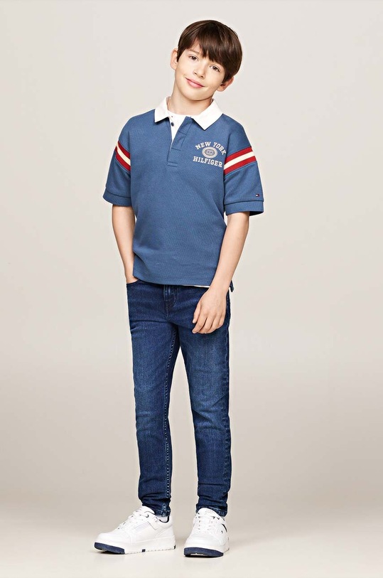 Detské rifle Tommy Hilfiger SCANTON Y modrá KB0KB09041.9BYH