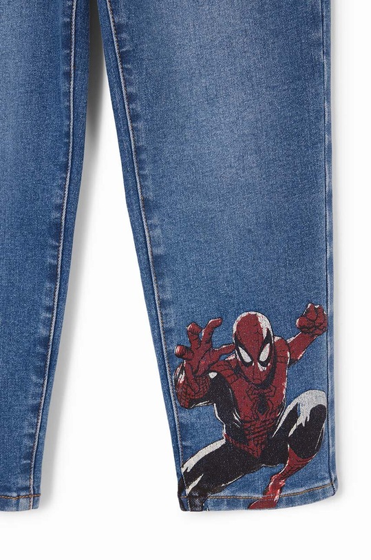 Desigual jeansy dziecięce SPIDERMAN niebieski 24WBDD03