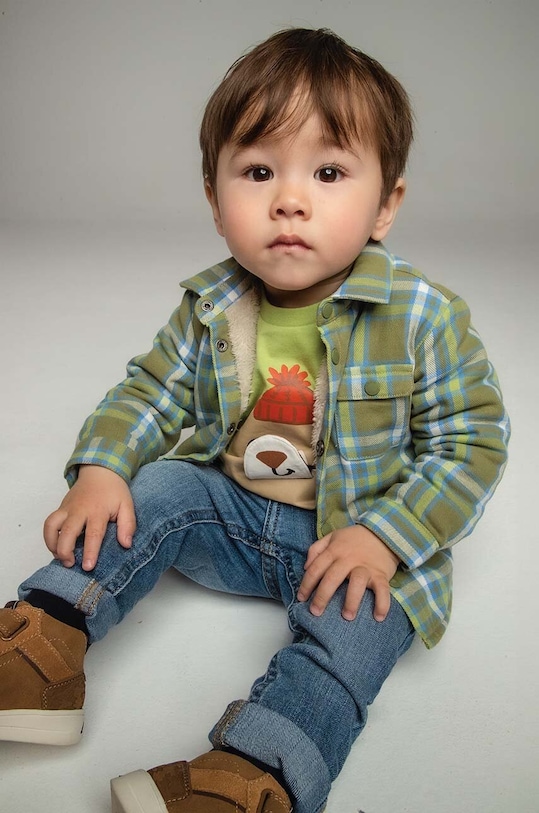 Rifle pre bábätká Mayoral jeans slim fit basic s reguláciou modrá 510.3D.Baby.9BYH