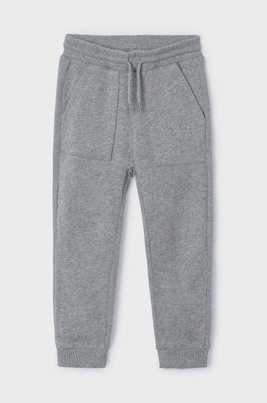 Mayoral spodnie dresowe dziecięce soft touch 4532.5D.Mini.9BYH szary AW24