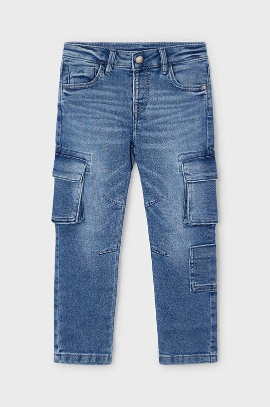 Дитячі джинси Mayoral cargo denim 4534.5B.Mini.9BYH блакитний AW24