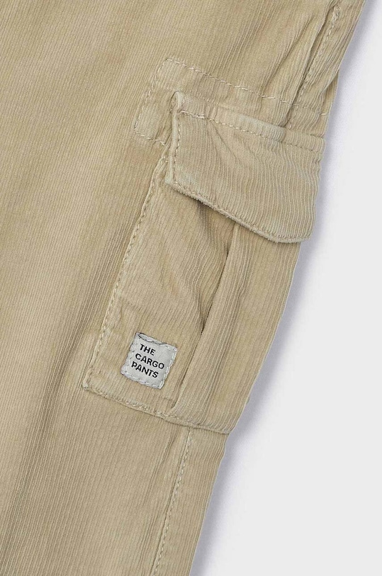 Băieți Mayoral pantaloni copii cargo sztruks 4535.5E.Mini.9BYH bej