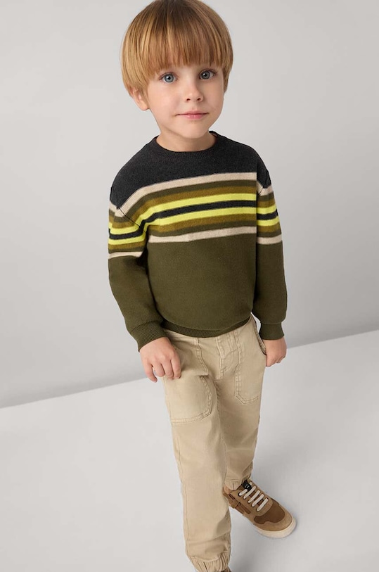 Dječje traperice Mayoral skater bez uzorka bež 4536.5F.Mini.9BYH