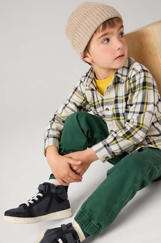 Mayoral jeansy dziecięce skater Planet friendly zielony 4536.5F.Mini.9BYH