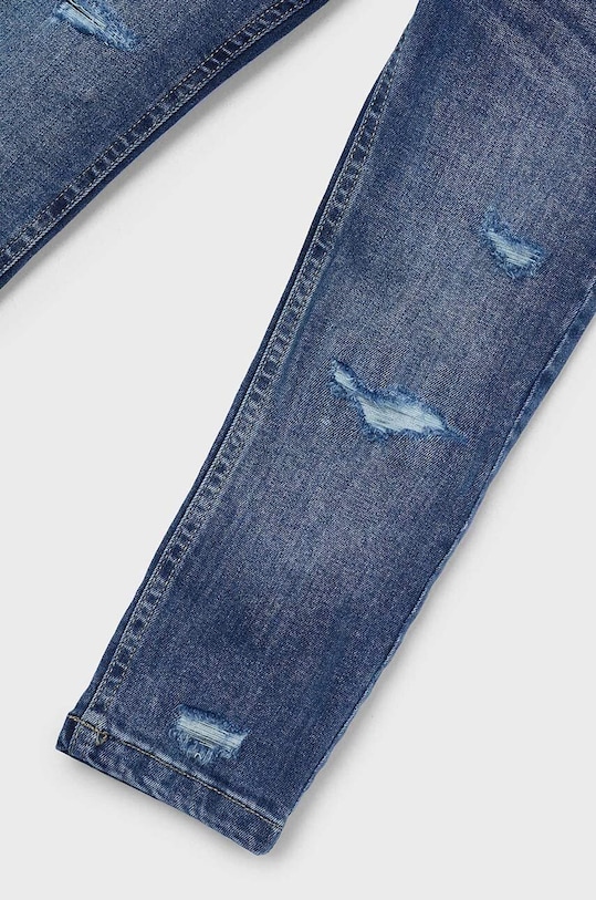 CHLAPEC Dětské rifle Mayoral Joggery denim abraded 4538.5F.Mini.9BYH modrá