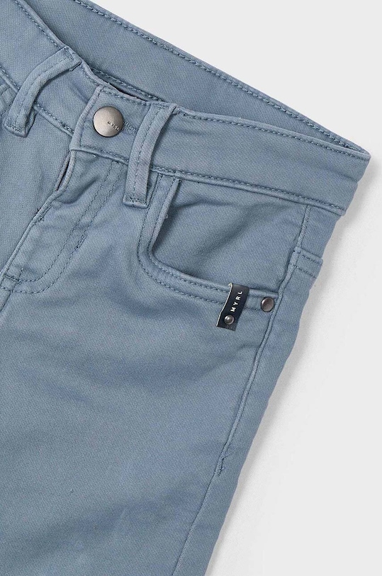 Dětské kalhoty Mayoral Sponie soft slim fit 4539.5F.Mini.9BYH šedá AW24