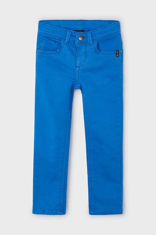 Mayoral spodnie dziecięce Sponie soft slim fit 4539.5F.Mini.9BYH granatowy AW24