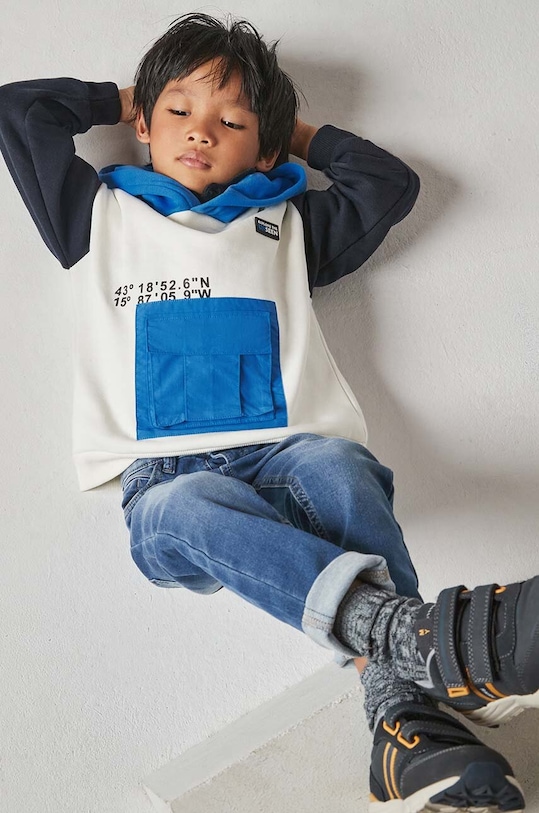 Mayoral jeansy dziecięce soft denim niebieski 4540.5F.Mini.9BYH