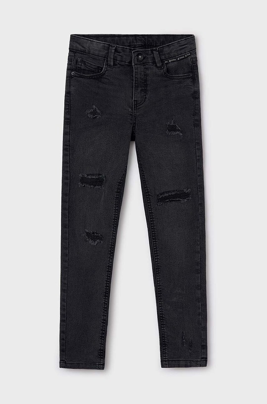 Dětské rifle Mayoral denim rubbed 7538.7D.Junior.9BYH šedá AW24