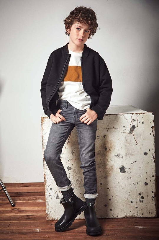 Mayoral jeans copii soft denim gri 7539.7D.Junior.9BYH