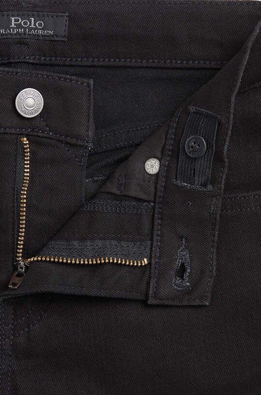 Chłopiec Polo Ralph Lauren jeansy dziecięce 323928377001 czarny