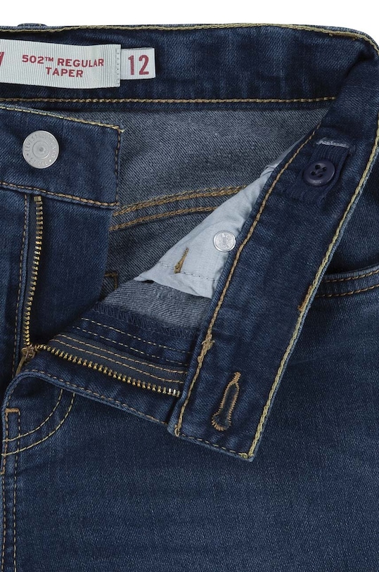 Дитячі джинси Levi's 502 REG TAPER ECO WARM JEA блакитний 8EL201