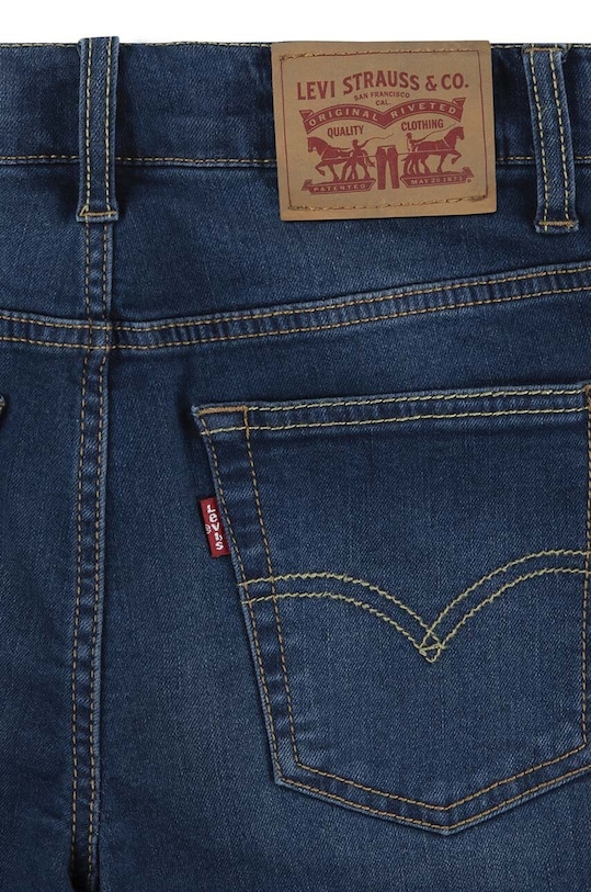 Дитячі джинси Levi's 502 REG TAPER ECO WARM JEA 8EL201 блакитний