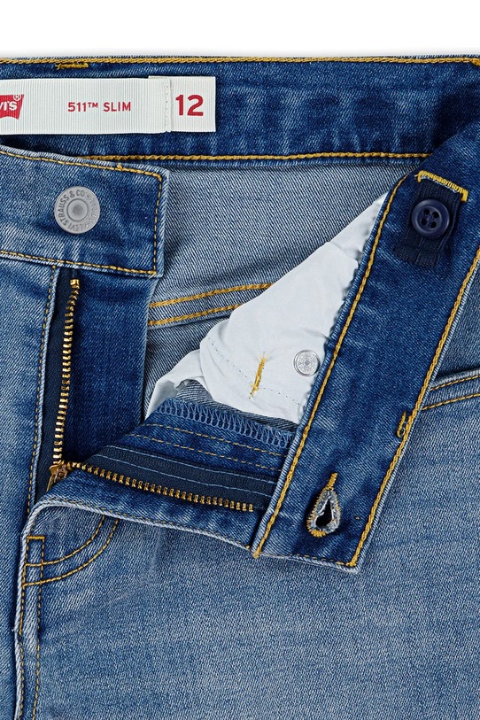 Levi's jeans copii 511 SLIM JEANS albastru 9EL202