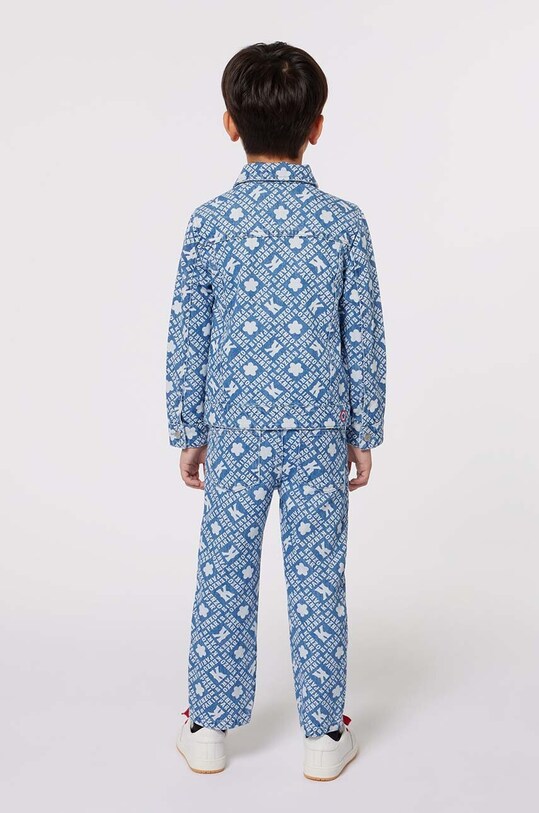 Kenzo Kids jeansy dziecięce niebieski K60796.