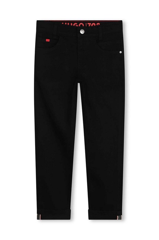 Παιδικά τζιν HUGO G00185.114.150 μαύρο AW24