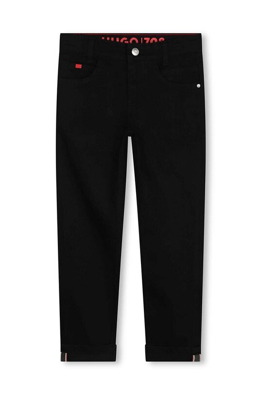 Дитячі джинси HUGO G00185.162.174 чорний AW24