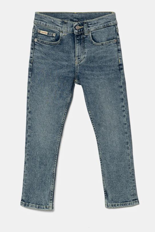 Дитячі джинси Calvin Klein Jeans IB0IB02191.9BYH блакитний AW24