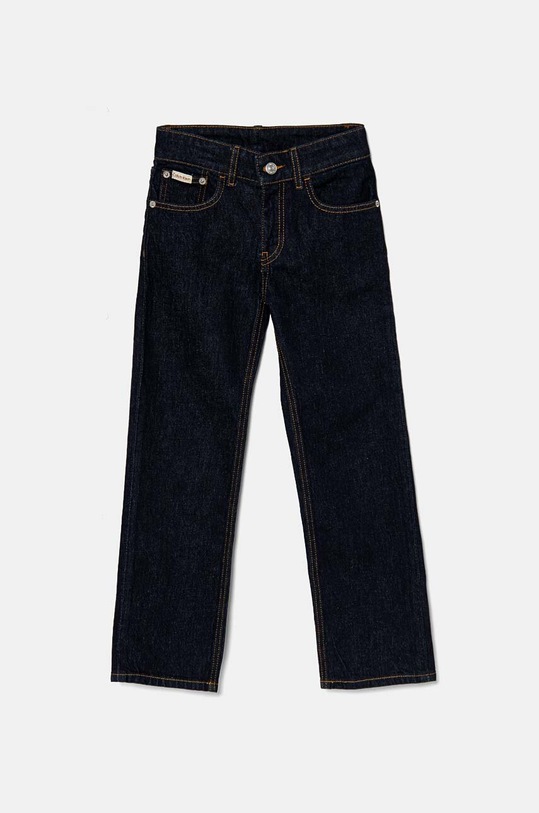 Detské rifle Calvin Klein Jeans Planet friendly tmavomodrá IB0IB02274.9BYH