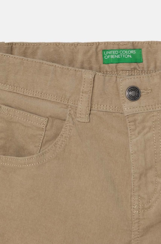 Băieți United Colors of Benetton pantaloni din catifea pentru copii 4AD5CE00M.G.Seasonal bej