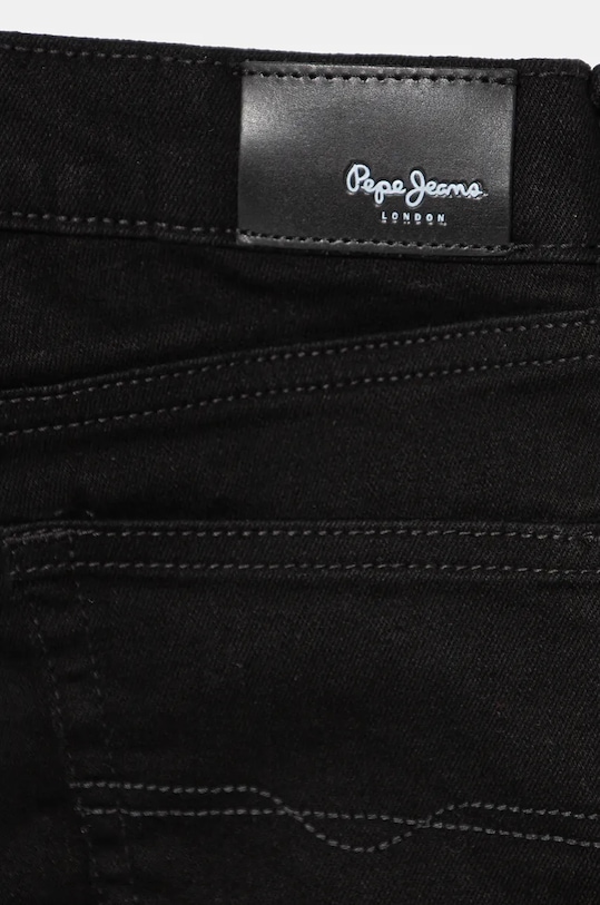 Chlapec Detské rifle Pepe Jeans SKINNY JEANS PB202133XR7 čierna