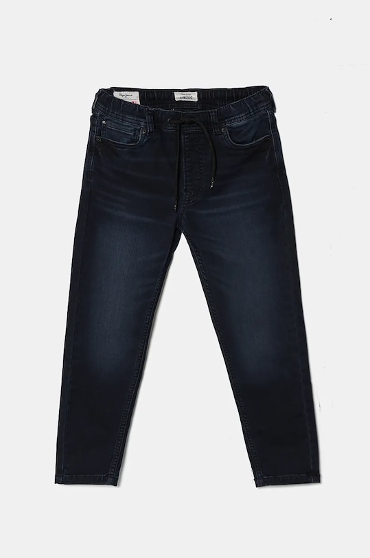 Detské rifle Pepe Jeans TAPERED JEANS s reguláciou tmavomodrá PB202134CR9