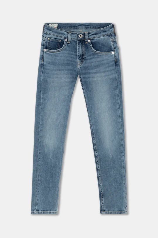 Pepe Jeans jeansy dziecięce SLIM JEANS Planet friendly niebieski PB202136MR7