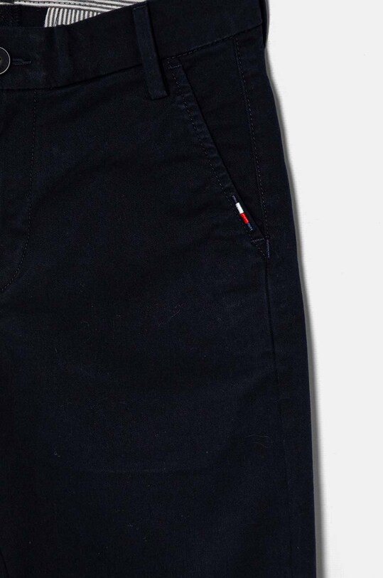 Дитячі штани Tommy Hilfiger 1985 SOFT TWILL CHINO PANTS темно-синій KB0KB09435.9BYH.128.176