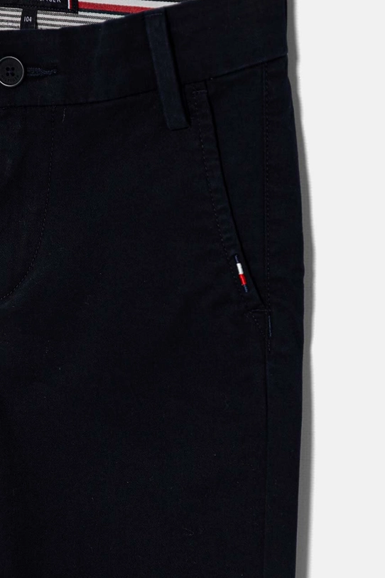 Дитячі штани Tommy Hilfiger 1985 SOFT TWILL CHINO PANTS темно-синій KB0KB09435.9BYH.104.122