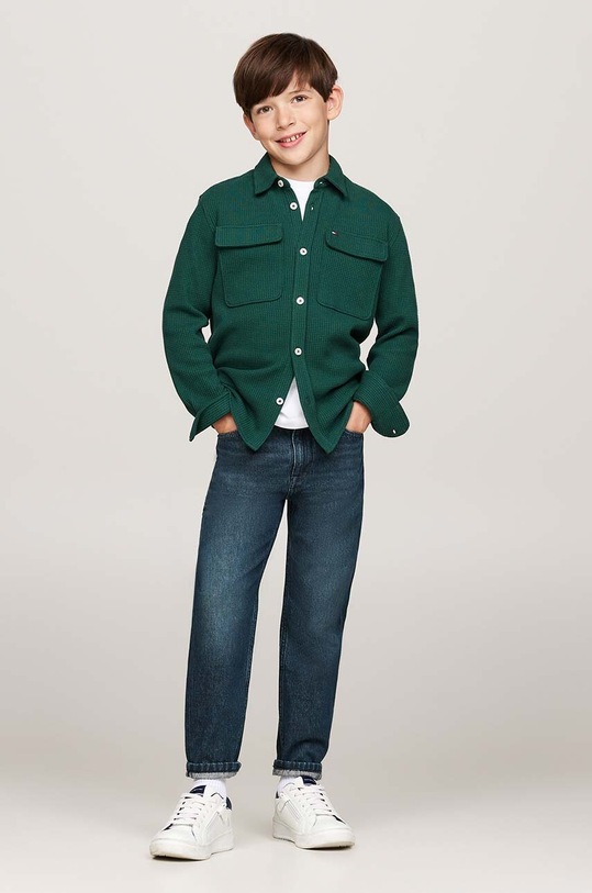 Detské rifle Tommy Hilfiger ARCHIVE modrá KB0KB09175.9BYH.128.176