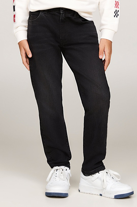 Dečki Otroške kavbojke Tommy Hilfiger MODERN STRAIGHT KB0KB09179.9BYH.128.176 črna