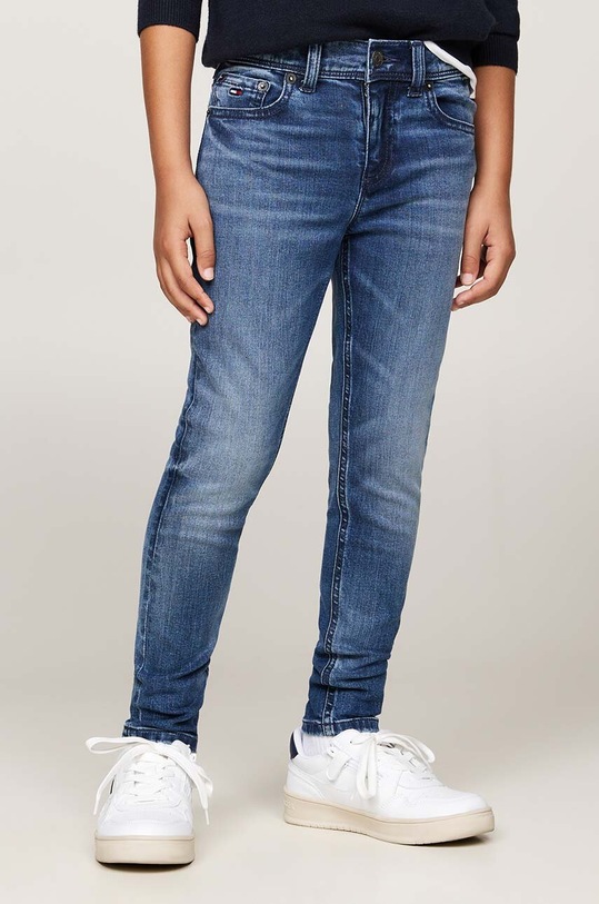 Chlapec Detské rifle Tommy Hilfiger SCANTON Y KB0KB09181.9BYH.128.176 modrá