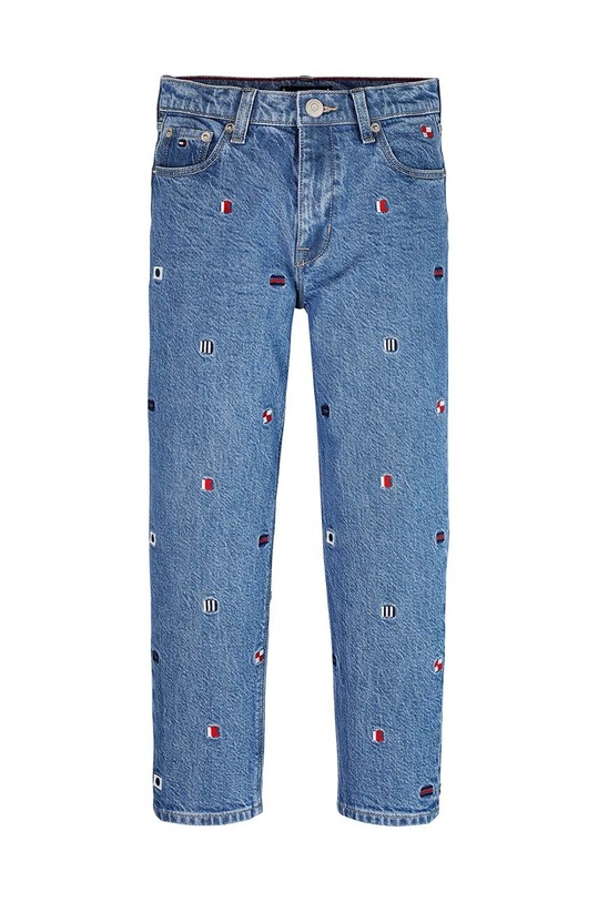Detské rifle Tommy Hilfiger ARCHIVE FLAGS EMBROIDERED KB0KB09183.9BYH.140.176 modrá AW24