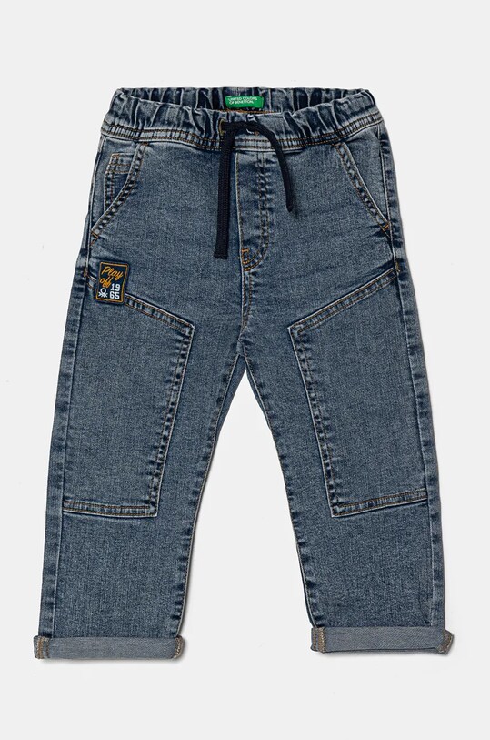 Детские джинсы United Colors of Benetton с регуляцией голубой 42VXGF01W.P.Seasonal