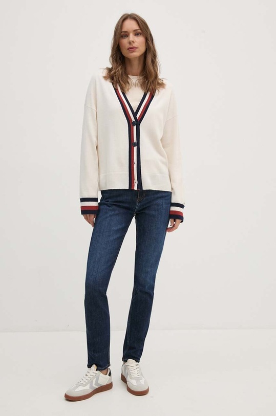 Džíny Tommy Hilfiger WW0WW42204 námořnická modř AW24