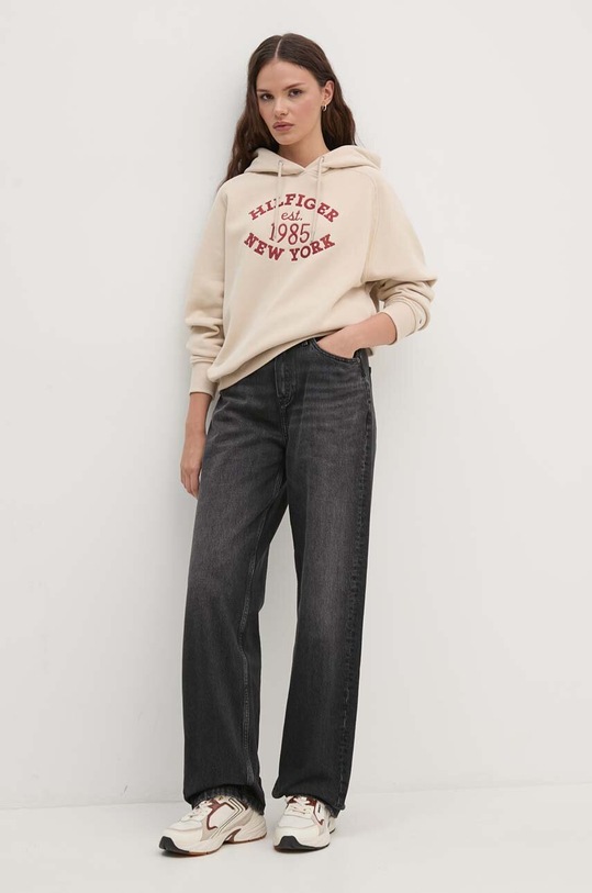 Tommy Hilfiger jeansy WW0WW42206 czarny AW24