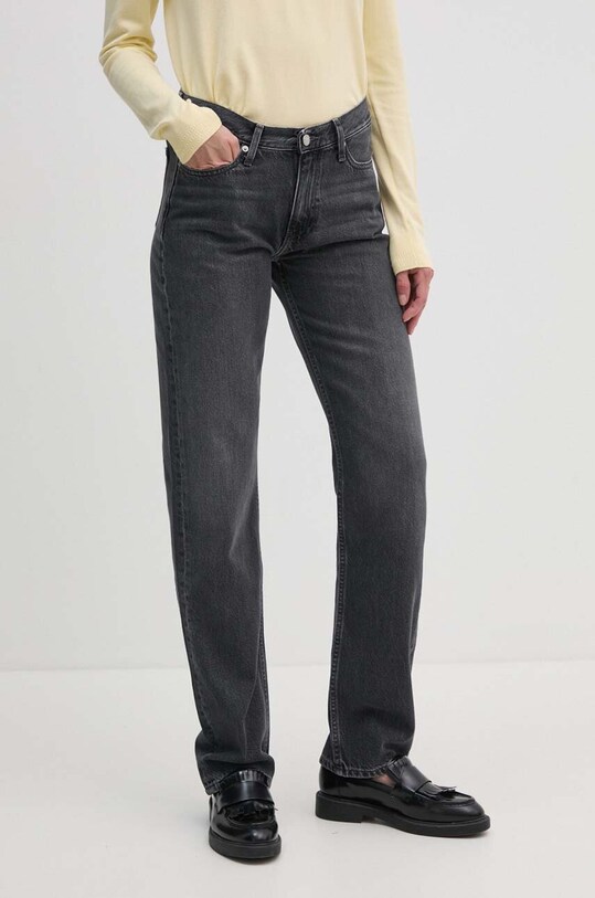 Джинси Calvin Klein Jeans Planet friendly сірий J20J223641