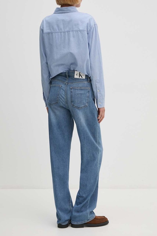 Îmbrăcăminte Calvin Klein Jeans jeansi J20J223643 albastru