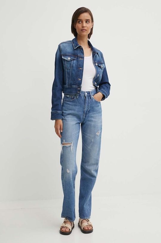 Дънки Calvin Klein Jeans J20J223888 син AW24