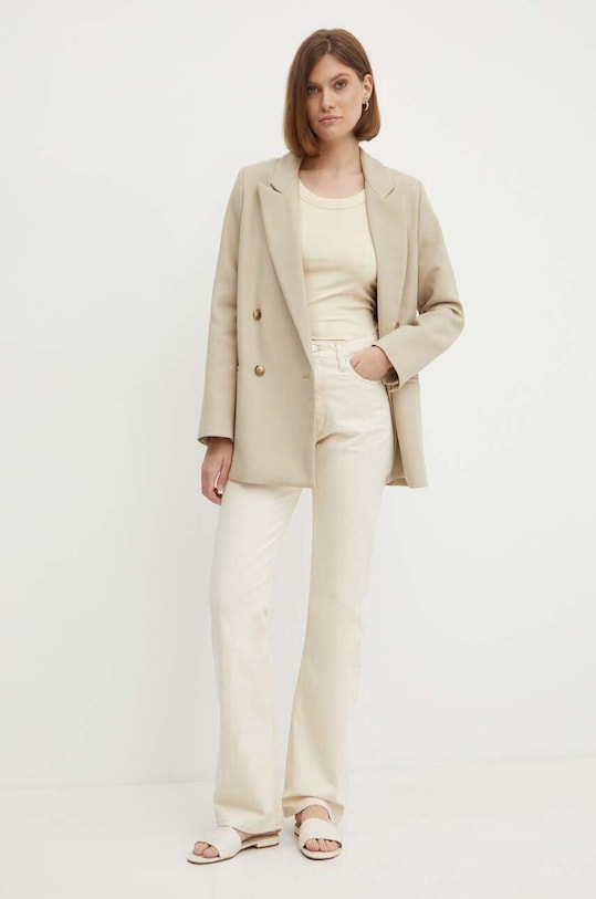 Calvin Klein Jeans jeansi J20J223973 bej AW24