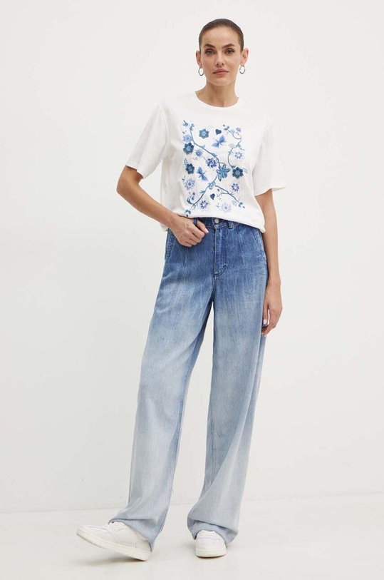 BOSS Orange jeansy 50519586 niebieski AW24