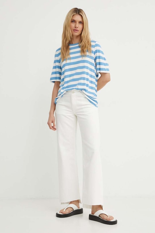 Τζιν παντελόνι G-Star D24355.D300 λευκό AW24