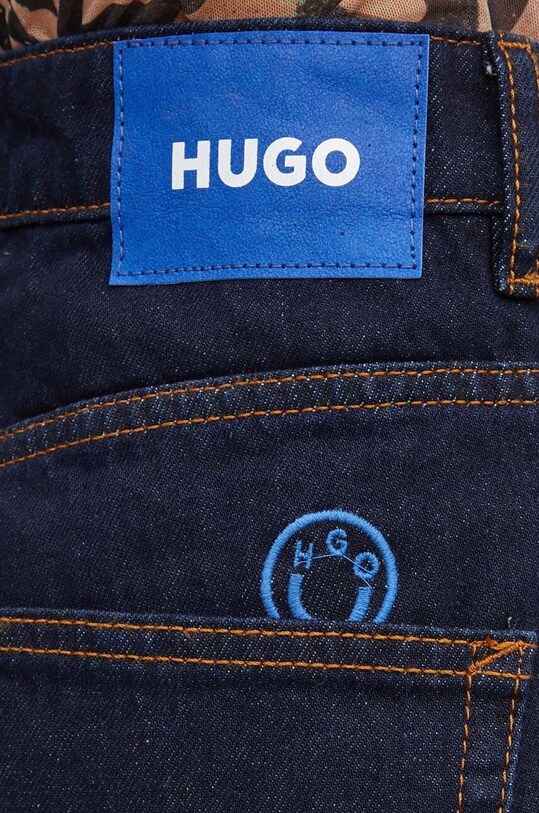 HUGO Blue jeansy granatowy 50517291