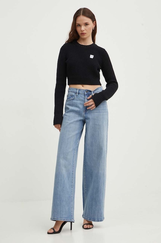 Τζιν παντελόνι DKNY DJ4M4007 μπλε AW24