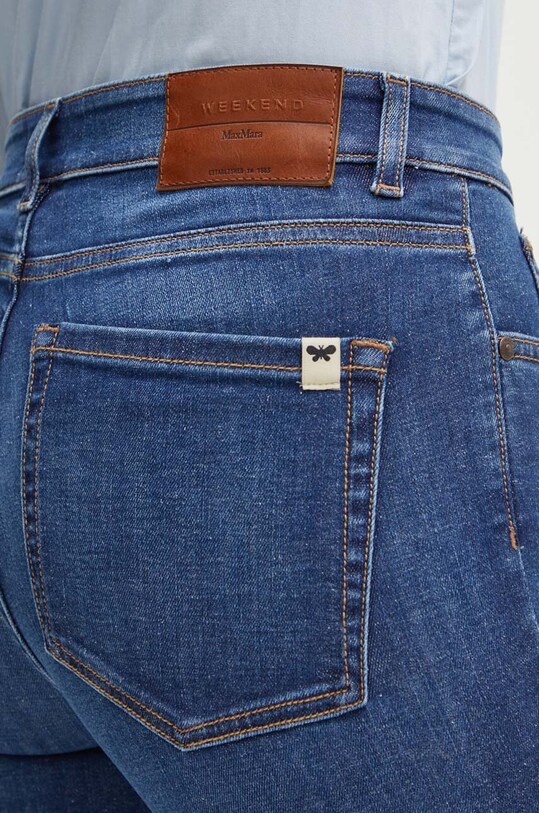 Weekend Max Mara jeansy niebieski 2425186011600