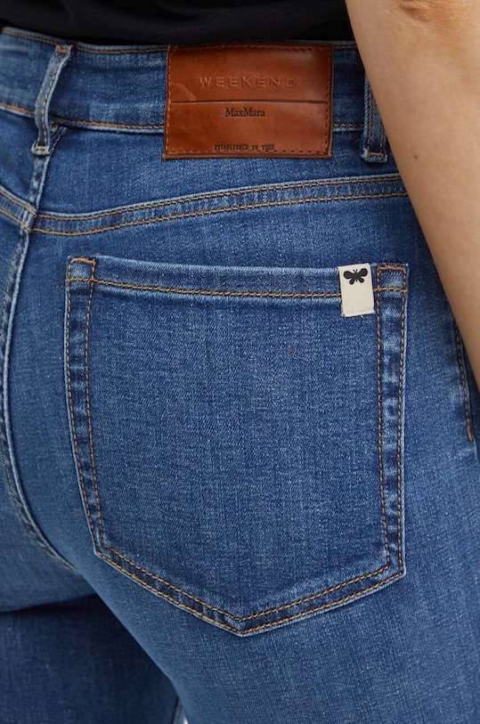 Weekend Max Mara jeansy niebieski 2425186021600